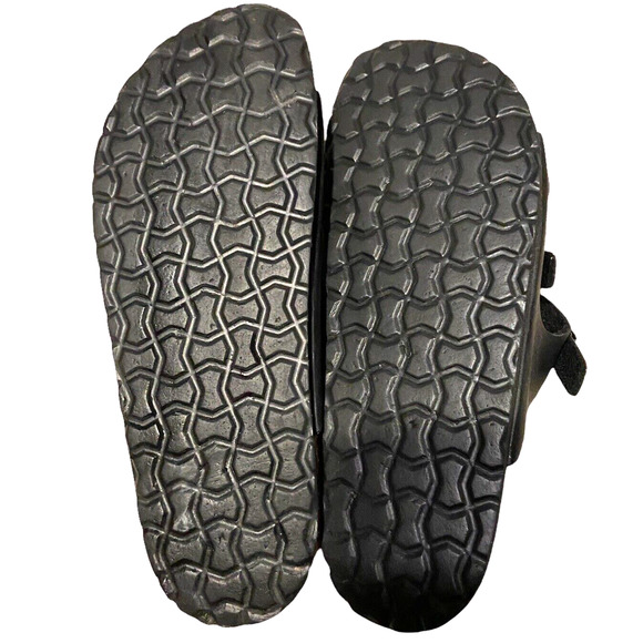Cushionaire Leather Comfort Fit Sandal Navy Buckled Straps Size 8.5 M Adjustable - Picture 7 of 9
